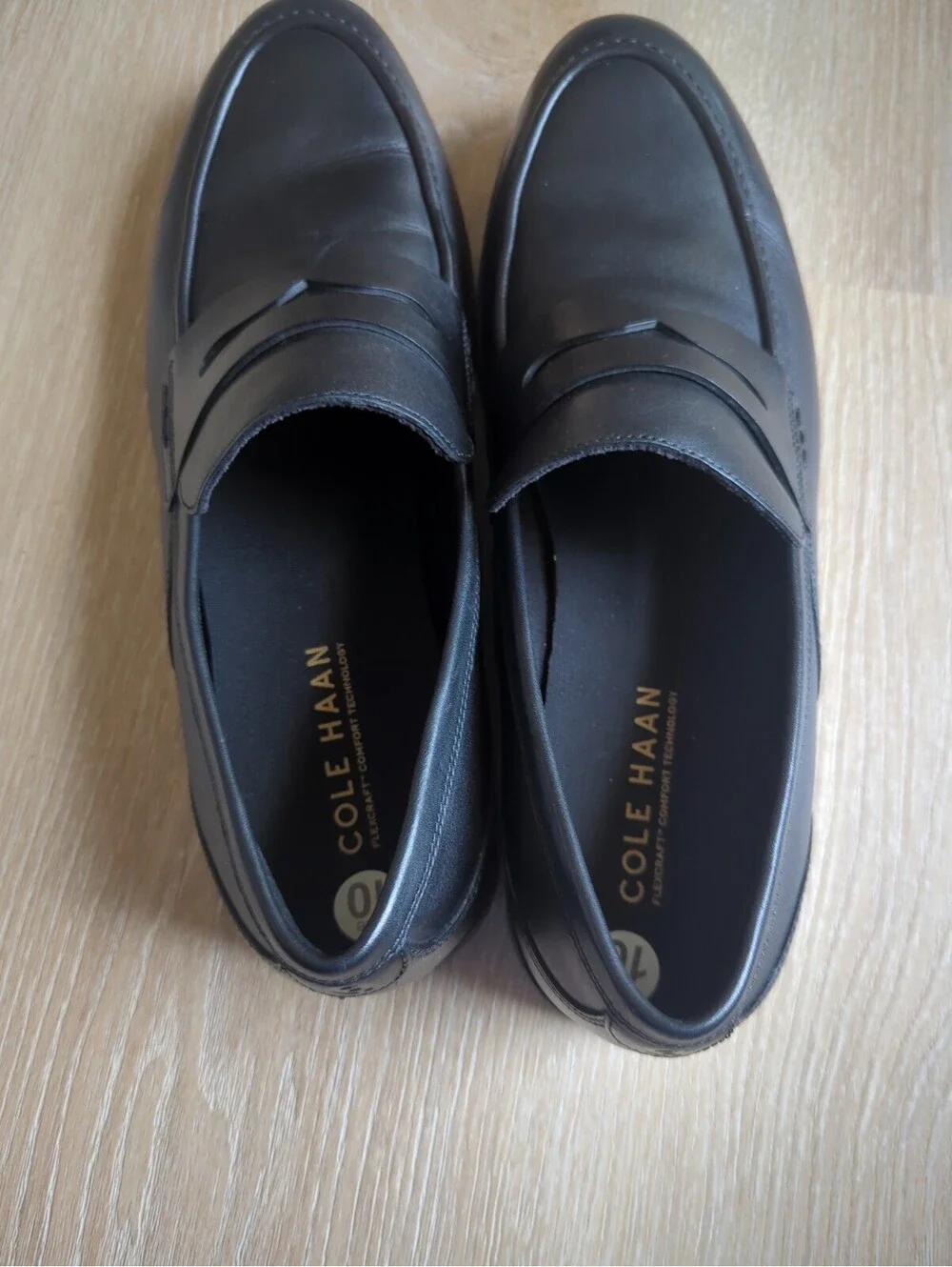 Cole Haan Newark Grand Penny Loafer Men's Slip On Black Size 10